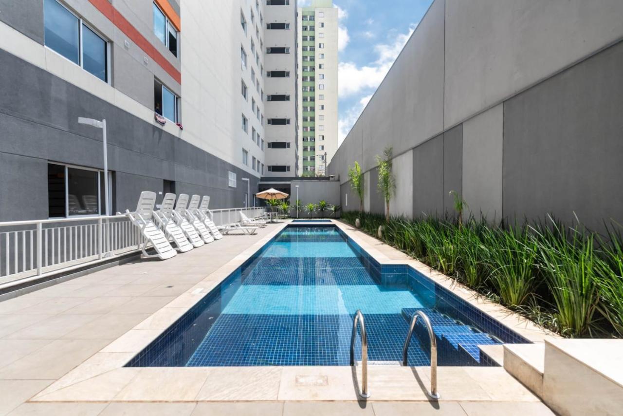 92b Apto Confortavel Prox Ao Bras - Piscina E Academia São Paulo